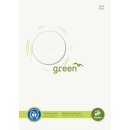 Green Heftschoner, DIN A4, Recycling Papier 150g/qm, weiß