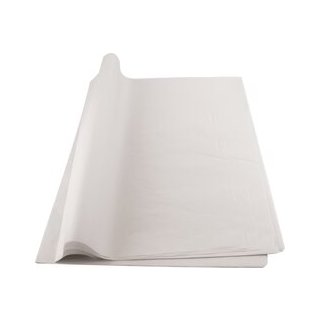 Seidenpapier 50 x 70 cm, 26 Lagen, im Polybeutel, weiß