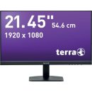 Monitor LCD/LED 2227W, 21,45", GREENLINE PLUS, 1920 x 1080 Pixel, 16:9, Displayport 1.2, HDMI-Schnittstelle, schwarz