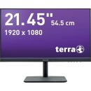 Monitor LCD/LED 2227W, 21,45", GREENLINE PLUS, 1920 x 1080 Pixel, 16:9, höhenverstellbar, Displayport 1.2, HDMI-Schnittstelle, schwarz