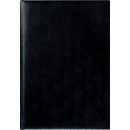 Buchkalender, 1 Tag = 1 Seite, 14,5 x 21 cm, 336 Seiten, schwarz
