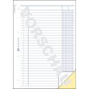 Kolonnenbuch, 2 Kolonnen, selbstdurchschreibend, DIN A4, 2 x 40 Blatt