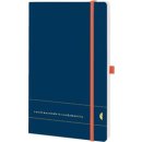 Chronobook Origin, DIN A5, 2024, 1 Woche/ 2 Seiten, deep ocean blue