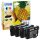 Epson 604 Tintenpatronen Multipack, Schwarz, Cyan, Magenta, Gelb, Schwarz 3,4 ml, Farben je 2,4 ml - Original
