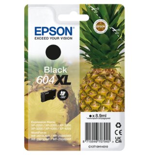 Epson 604XL Tintenpatrone Schwarz, ca. 500 Seiten - Original
