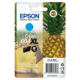 Epson 604XL Tintenpatrone Cyan, ca. 350 Seiten - Original
