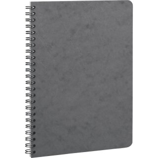 Spiralbuch Age Bag A5 kariert 50 Blatt - Grau