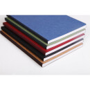 Notizbuch AgeBag A5 Leinen liniert 96 Blatt - Schwarz
