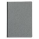 Notizbuch A5 Leinen AgeBag liniert 96 Blatt - Grau