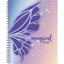 Freundebuch A5 - Magic Butterfly