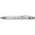 Druckbleistift Metall, schwarz, 5,6 mm Mine, (L)8cm, mit Minenspitzer und Clip
