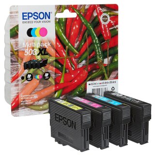 Epson T09R64 Tintenpatronen 4er-Set, Schwarz, Cyan, Magenta, Gelb - Original