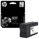 HP 937 Tintenpatrone Schwarz, ca. 1.250 Seiten - Original