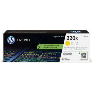 HP 220X (W2202X) gelb Tonerkartusche