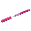 Füllhalter Pelikano Junior  transluzent pink Feder A