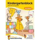 Kindergartenblock - ab 3 Jahre - Jetzt bin ich groß !