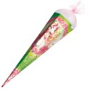Roth Schultüte Einhornglück 85cm eckig mit Glitter Glitterborte Organzaverschluss