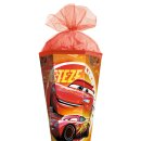 Roth Schultüte Disney Cars 85cm eckig Tüllverschluss und Folie