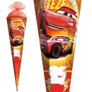 Roth Schultüte Disney Cars 85cm eckig Tüllverschluss und Folie