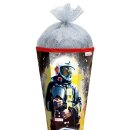 Roth Schultüte Feuerwehrmann 85cm eckig Tüllverschluss Folie