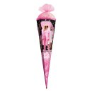 Roth Schultüte Barbie 85cm eckig Tüllverschluss