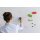 Whiteboard Schwamm, magnetisch, gelb