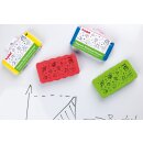 Whiteboard Schwamm, magnetisch rot