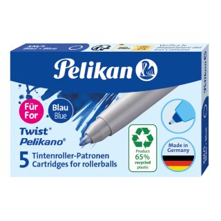 Pelikan Tintenrollermine verschiedene farben VE = 5 Patronen