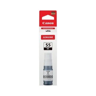 Tintenflasche GI-55BK, für Canon Drucker, 70 ml, schwarz