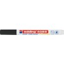Kreidemarker 1 - 2 mm, schwarz, mit Rundspitze, non...