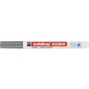 Kreidemarker 1 - 2 mm, silber, mit Rundspitze, non permanent