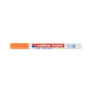 Kreidemarker 1 - 2 mm, neonorange, mit Rundspitze, non permanent