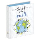 Ringordner Veloflex Save the earth A5 25 mm