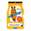Namenssticker Die Maus, selbstklebend