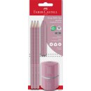 Faber-Castell GRIP 2001 Bleistift Dreikant mit Grip-Zone...