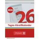 Tagesabreißkalender 2026 1 Seite = 1 Tag 53,6 x 71mm