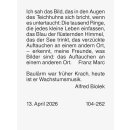 Tagesabreißkalender 2026 1 Seite = 1 Tag 53,6 x 71mm