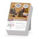 Tagesabreißkalender 2026 Rentner 12 x 17cm