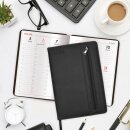 Wochenplaner 2026 A5 Soft mit Tasche schwarz
