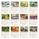 Wandkalender 2027 24 x 33cm Classickalender Rentner