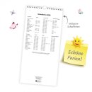 Familienkalender 2026 20 x 42cm Familientermine Waldfreunde