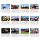 Bildkalender 2026 30 x 30cm Technikkalender DDR-Eisenbahn