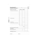 Kassenberichtsblock 501, DIN A5, 50 Blatt