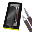 ONLINE Schreib-Set Nature Style Füller u. Kugelschreiber in 3 Farben