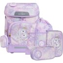 Beckmann Schulranzen-Set Plus Air Unicorn Princess Purple...