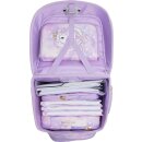 Beckmann Schulranzen-Set Plus Air Unicorn Princess Purple 6-teigig 2026er Modell