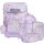 Beckmann Schulranzen-Set Plus Air Unicorn Princess Purple 6-teigig 2026er Modell