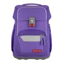 Step by Step Schulranzen-Set Basis Purple Konfetti 4-teilig