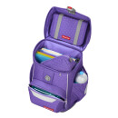 Step by Step Schulranzen-Set Basis Purple Konfetti 4-teilig