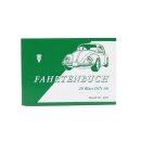 Fahrtenbuch A6 Querformat 20 Blatt